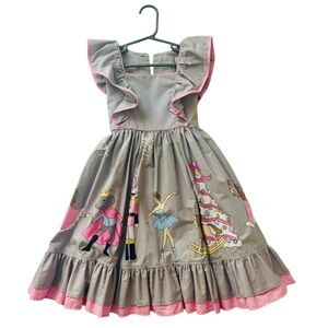 ELEANOR ROSE Gorgeous Holiday Nutcracker Ballet Dress! *Rare find* Size 5-6